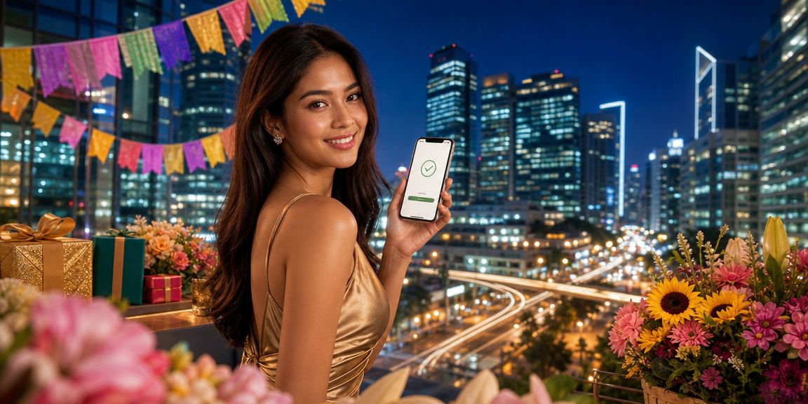 18ji mobile casino Color Game during Panagbenga Festival in Makati CBD
